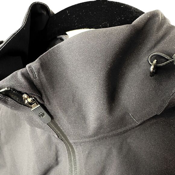RARE Lululemon Black 2017 Whistler Ambassador Summit Jacket Front Zip Hooded 4 - Picture 8 of 14